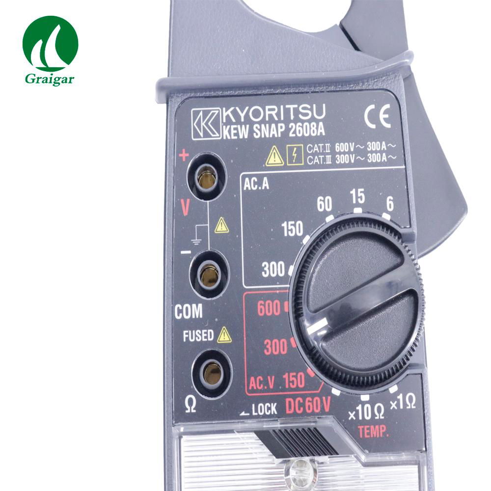 KYORITSU KEW SNAP 2608A AC Clamp Meter With DC VOLT Range 2