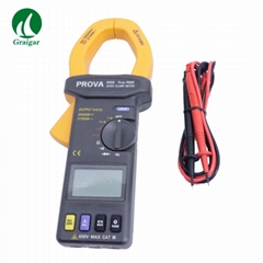 PROVA2000 Portable True RMS Digital AC Clamp Meter Power Harmonic Tester