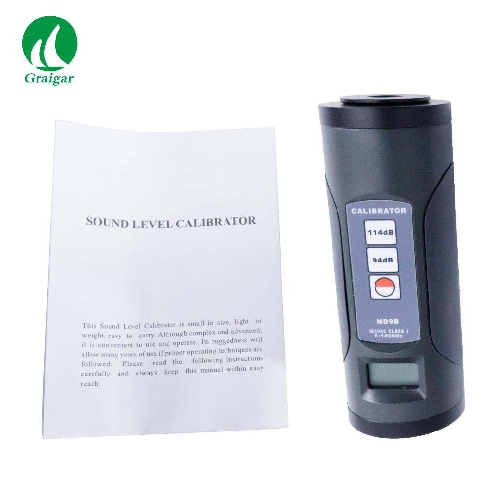 ND9A ND9B Sound Level Meter Calibrator Offers 4 Measurement Parameters 14