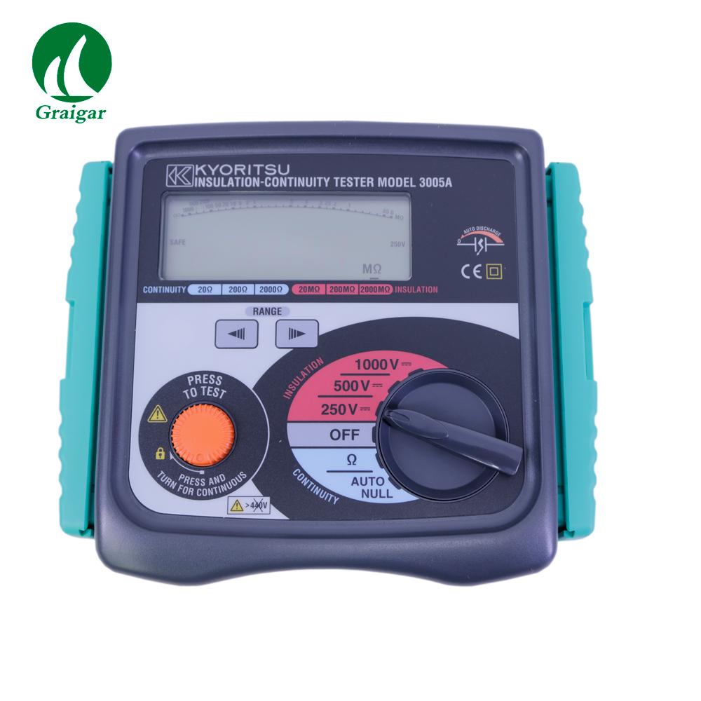 KYORITSU 3005A Insulation Conduction Tester KEW 3005A Japanese Original 3