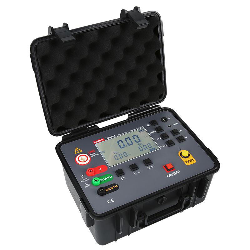 UNI-T UT515A AC DC Megohmmeter high voltage insulation resistance tester 5