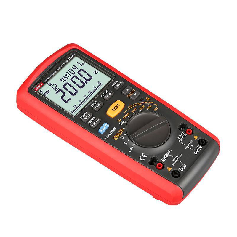 UNI-T UT505B Handheld Insulation Resistance Tester  Megohmmeter Multimeter 5