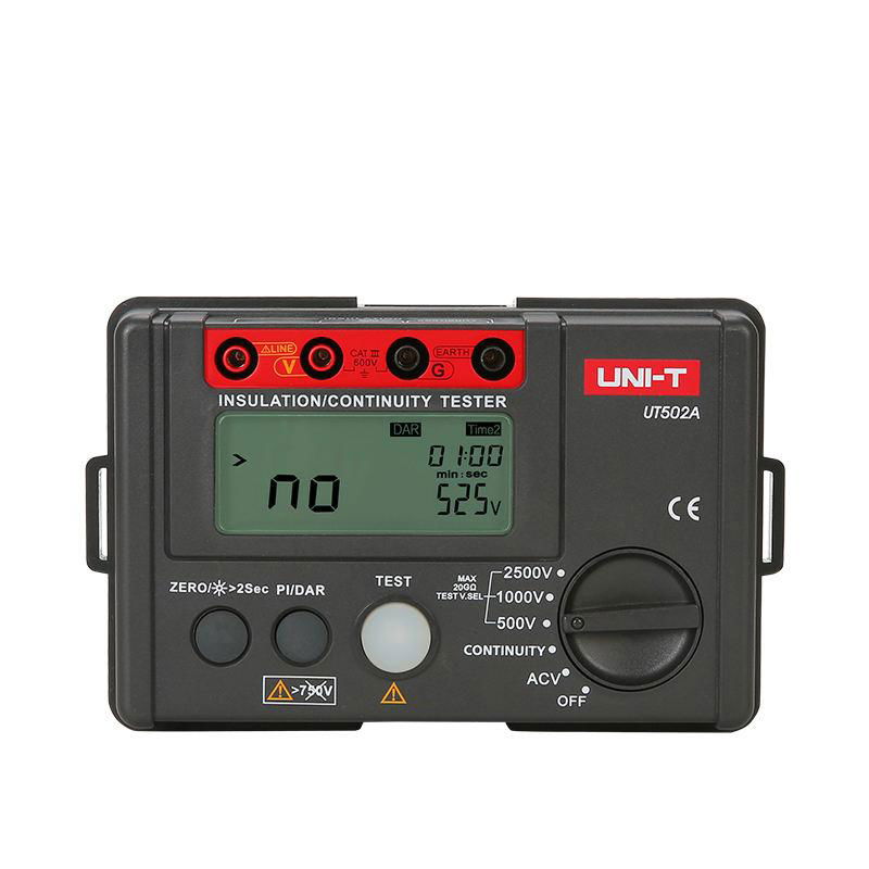 Megger meter UNI-T UT502A Digital Insulation Resistance Tester AC Voltage meter  3