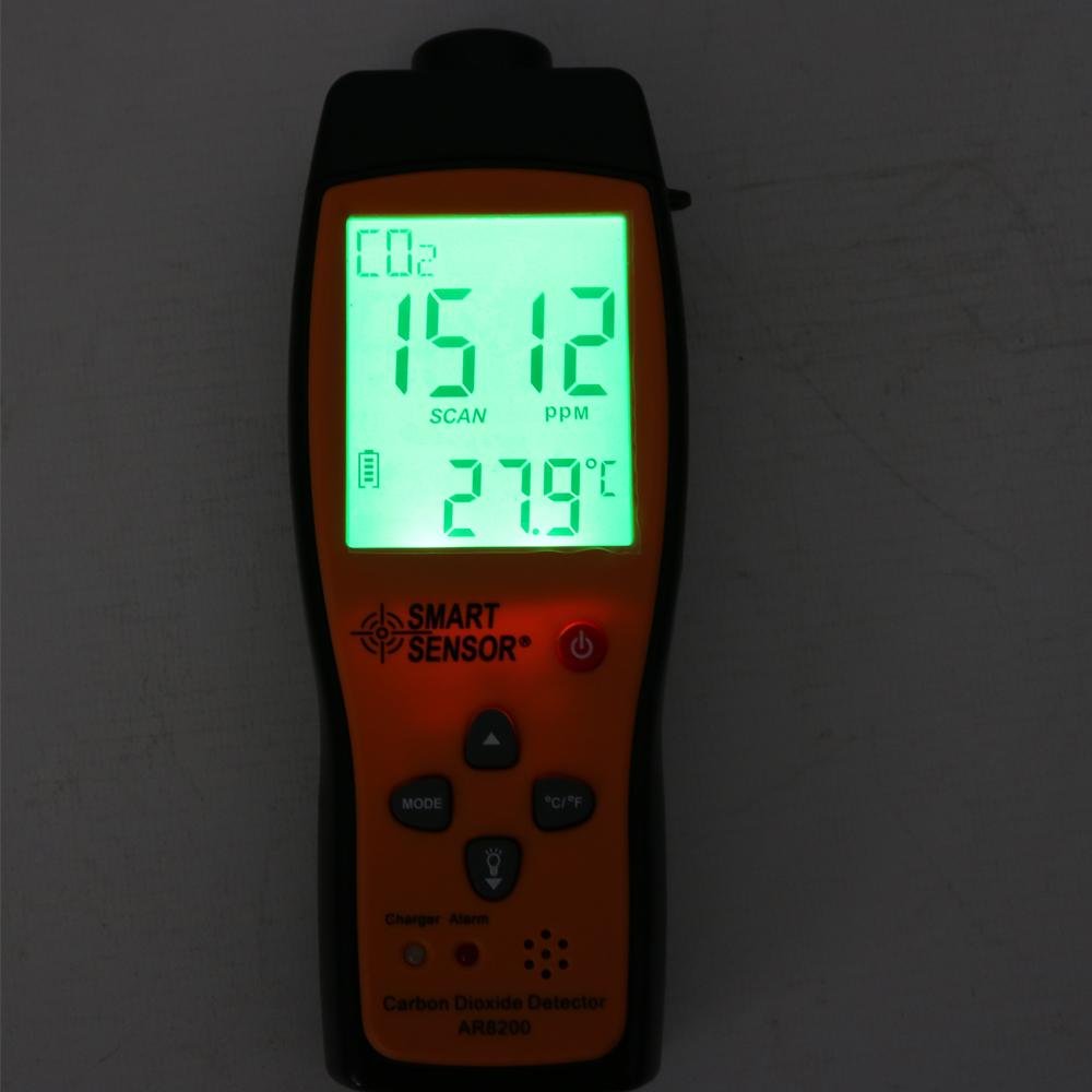 Smart Sensor AR8200 Gas Analyzer CO2 Instrument Monitoring Gas Detector  4