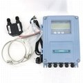 Fixed ultrasonic flow meter TDS-100F DN15-6000mm wall-mount digital flowmeter 8