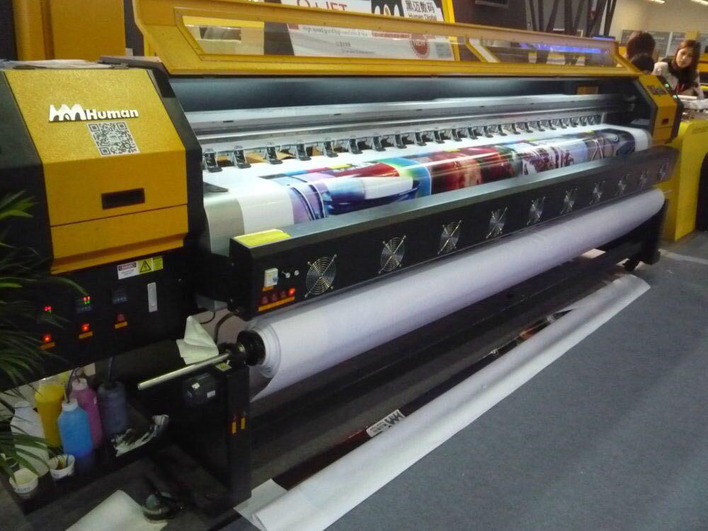 3.2m 10ft Knoica 512i Head Large Format  Solvent Printer Vinyl Printing Machine