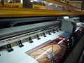 380 square mete 3.2m 10ft Knoica 512i with 8 Heads Solvent Printer 
