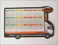 磁性年曆冰箱貼 磁鐵日曆 