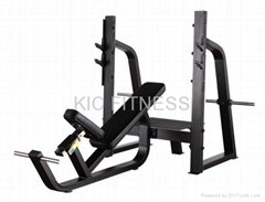 Precor Gym Equipment Olympic Incline Bench (D25)