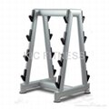 Gym80 Fitness Machine Barbell Rack (L32)