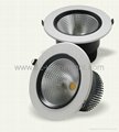 30W Surface mounted led ceiling downlight cut out size 140mm