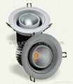 25W COB LED downlight Cut out 110mm