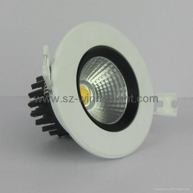 15W Rotatable cob downlights led  4