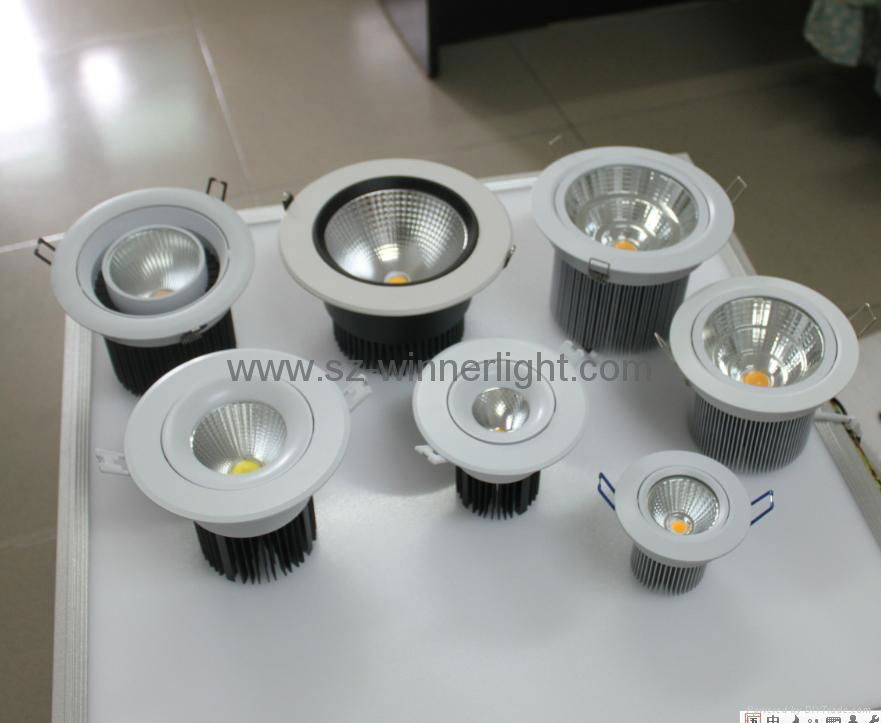 15W Rotatable cob downlights led  5