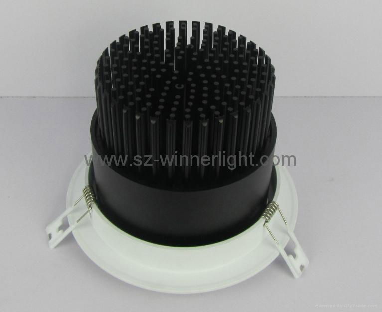 25W COB LED downlight Cut out 110mm 4