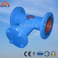 Flanged Tee Type Strainer 1