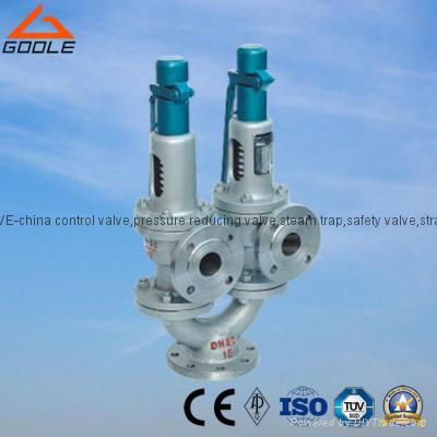 A43h Twin Spring Double Port Full Lift Safety Valve