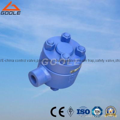 High-temperature-pressure disc type steam trap