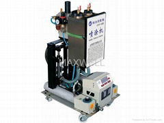 Polyurea spraying machine and polyurea coating machine