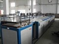 FRP pultrusion machine and FRP production line