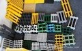 Corrosion resistant GRP grating panel and FRP floor grating