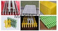 Corrosion resistant GRP grating panel and FRP floor grating