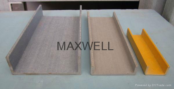 Pultruded fiberglass U channel and pultruded U profile 2