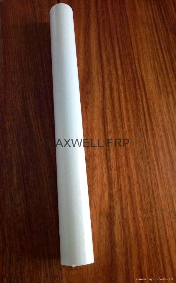 Pultruded glassfibre tube with wood grain 2