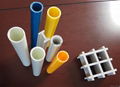 Pultruded fiberglass pipe and glassfibre