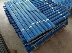 Fiberglass driveway stakes and glassfibre fence stakes