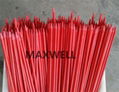 Fiberglass driveway stakes and glassfibre fence stakes 