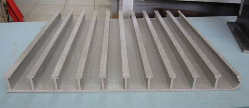 FRP pultrusion panel and pultruded GRP panel 2