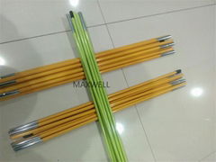 High strength glassfibre tent poles and