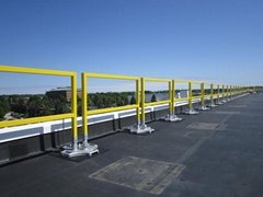 High strength anti-corrosion FRP guardrail and GRP handrail
