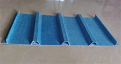 Pultruded glassfibre panel and fiberglass pultrusion panel