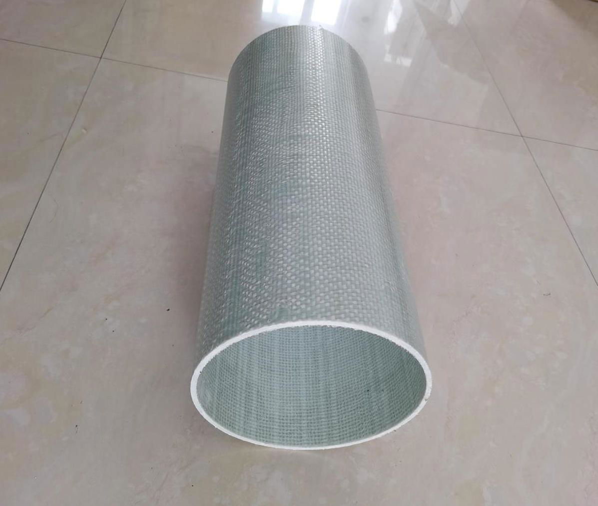 Pull-winding glassfibre tube and pull-winded fiberglass tube 2