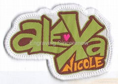 embroidered patch