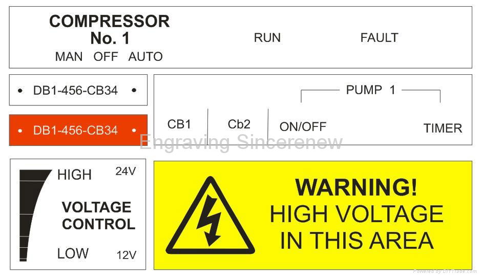 solar label kit