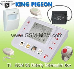  GSM 3G Senior blood pressure monitor personal  Alarm