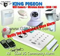 The most low price GSM  Alarm System with wifi camera  K9 3
