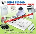 The most low price GSM  Alarm System with wifi camera  K9