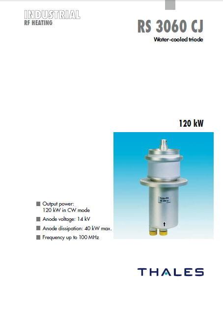 Water-cooled triode 2