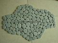 Tumbled slate mesh tile 1