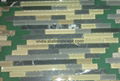 Glass/stone mixed mosaic tile