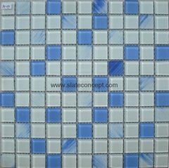 Crystal Glass Mosaic tile