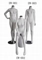 female headless mannequin with white