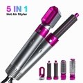 Hair Brush Flat Iron Hot Air Pick Electric Comb One Step Hair Dryer
