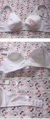 Manifen 8560 thin full cup comfort bra without steel bracket and steel ring