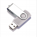 USB flash disk wholesale rotary USB flash disk logo 4g8g64g creative metal USB f