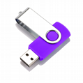 USB flash disk wholesale rotary USB flash disk logo 4g8g64g creative metal USB f